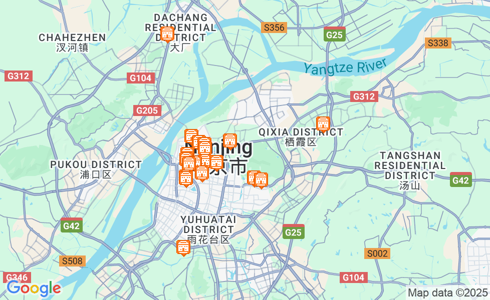 南京市の地図. マップ機能をアクティブにするには、マップをクリックして下さい。 google static map