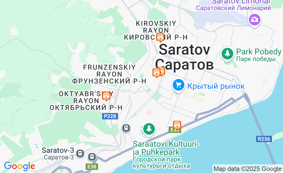 Χάρτης για Σαράτοβ. Κάντε κλικ στο χάρτη για να ενεργοποιήσετε τις Λειτουργίες Χάρτη! google static map