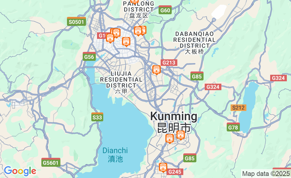 Harta Kunming. Dă click pe hartă pentru a activa funcțiile hărții! google static map