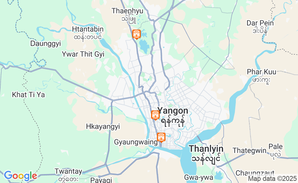 Harta Yangon. Dă click pe hartă pentru a activa funcțiile hărții! google static map