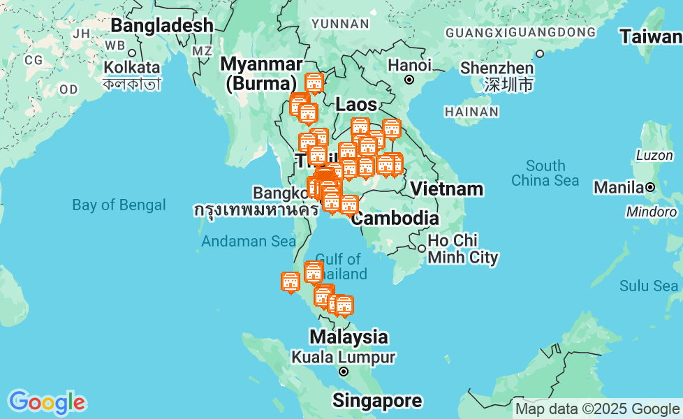 Harta Thailanda. Dă click pe hartă pentru a activa funcțiile hărții! google static map