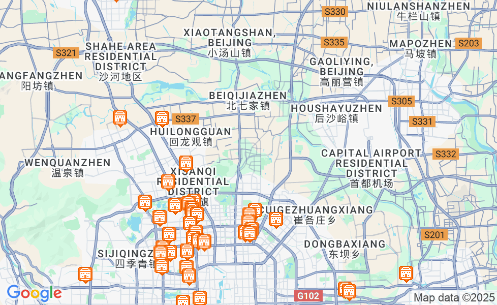 Harta Beijing. Dă click pe hartă pentru a activa funcțiile hărții! google static map