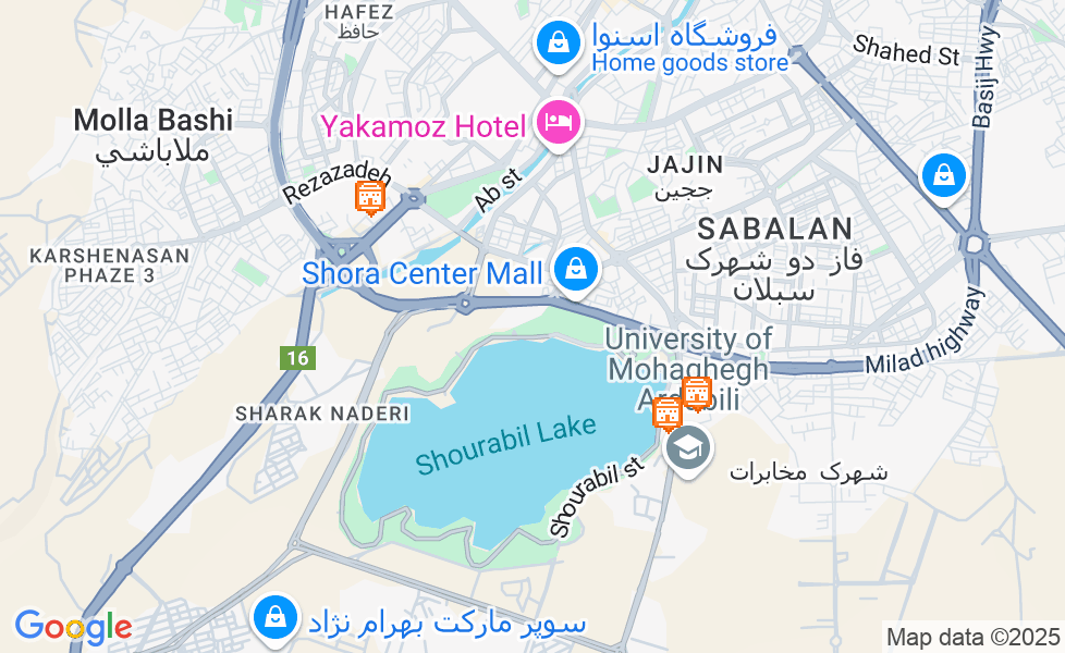 アルダビールの地図. マップ機能をアクティブにするには、マップをクリックして下さい。 google static map
