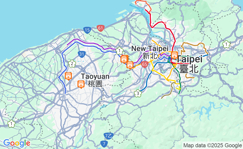 Mappa di Taoyuan. Cliccare sulla mappa per attivarne le funzioni google static map